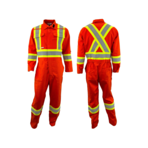 Women’s Atlas FR Arc Flash Coveralls with 4” Striping Incl LF Crest