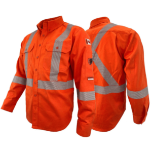 Atlas FR Arc Flash Work Shirt Incl LF Crest