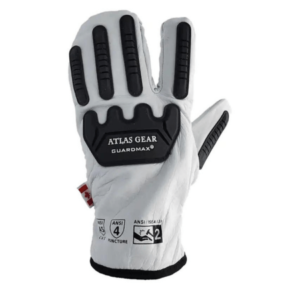Leather Impact Winter 3 Finger Mitts
