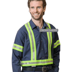 Work Shirt With 2″ Reflective Tape