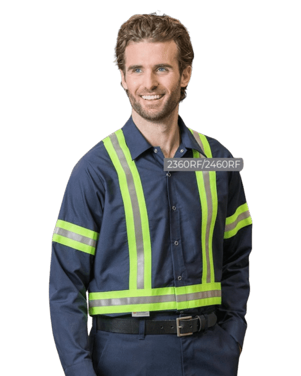 Work Shirt With 2″ Reflective Tape